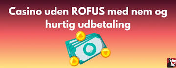 Oplev Spilglæden Online Casino Uden Rufus